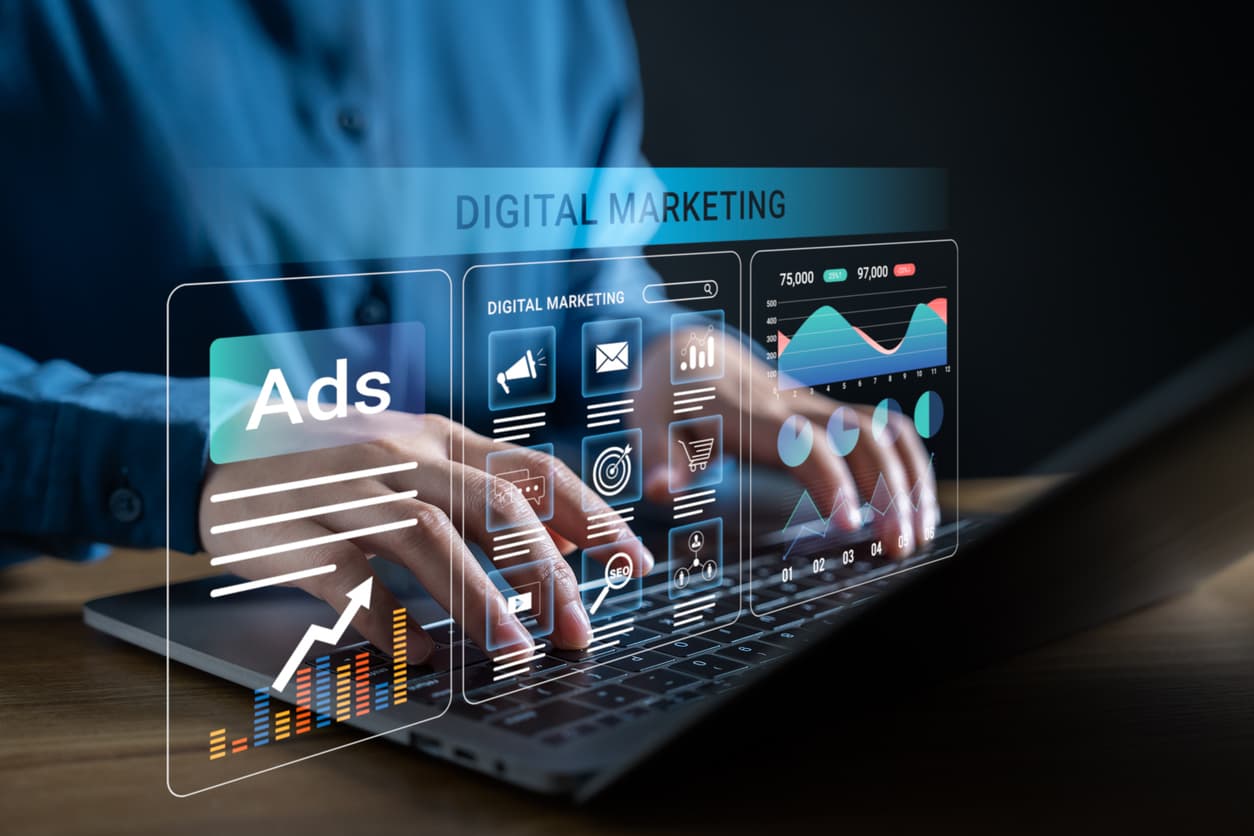 paid ads tracking metrics concept image